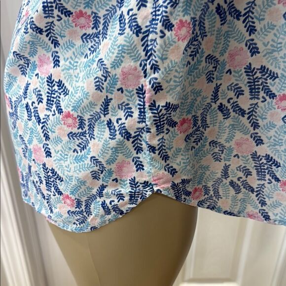 TALBOTS FLORAL SHIRT. - Picture 3 of 8